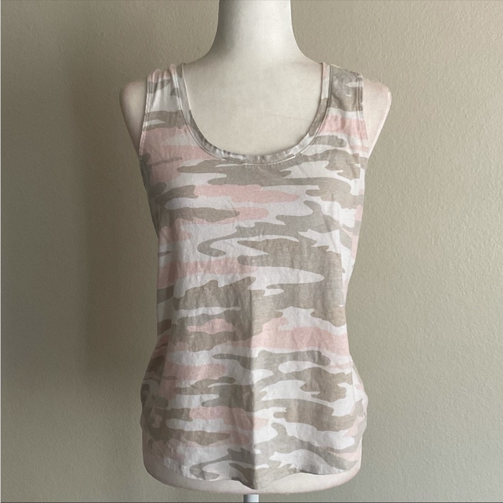 Lucky Brand Pink Camouflage Tank Top✨